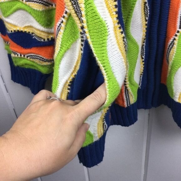 Bluez 3D Knit Sweater, Size Large - Picture 5 of 9